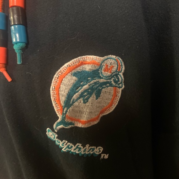 Gorgeous Rare Vintage Miami Dolphins Starter Hoodie - Picture 2 of 7